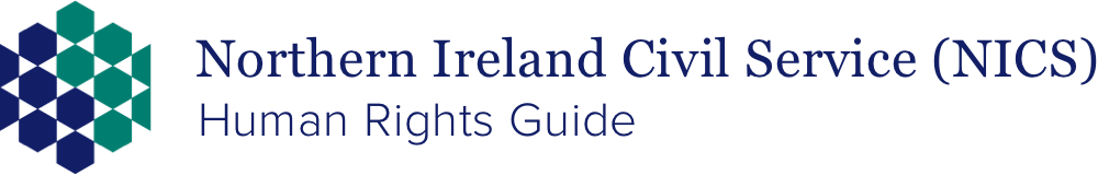 NICS Human Rights Guide Logo